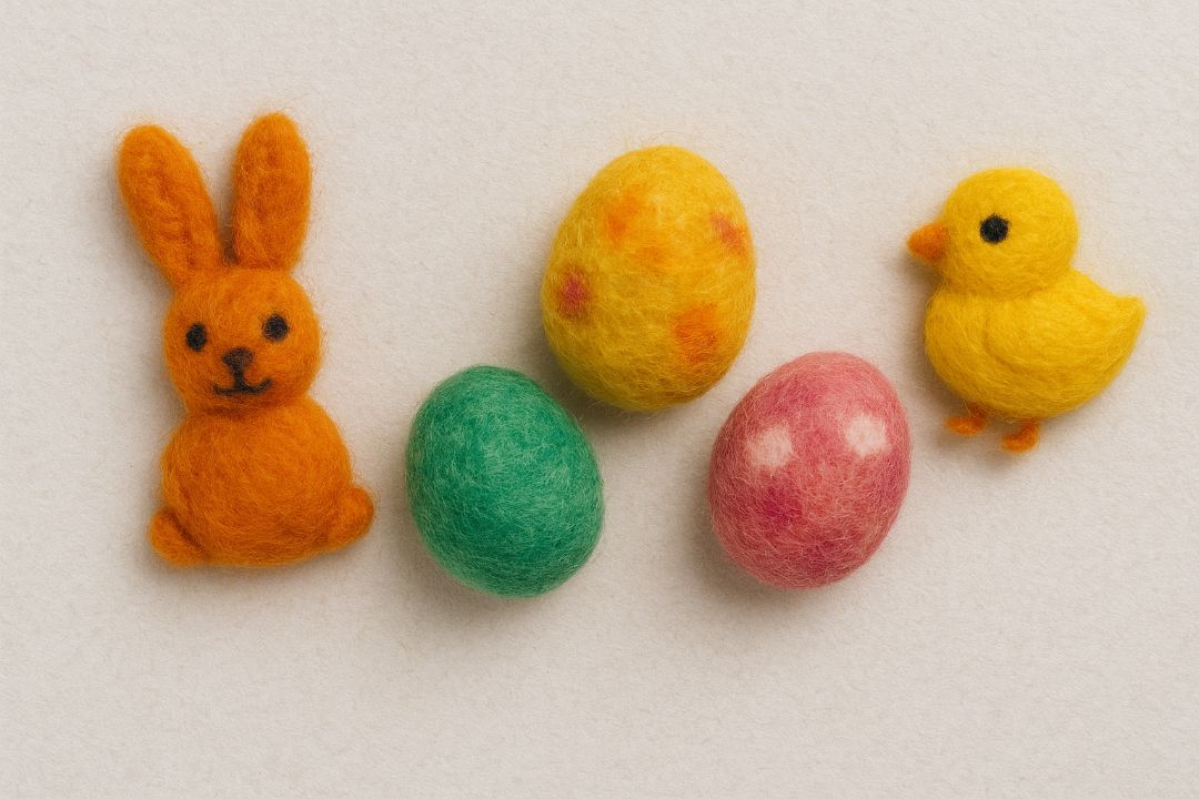 Bunte Osterdeko selber machen!